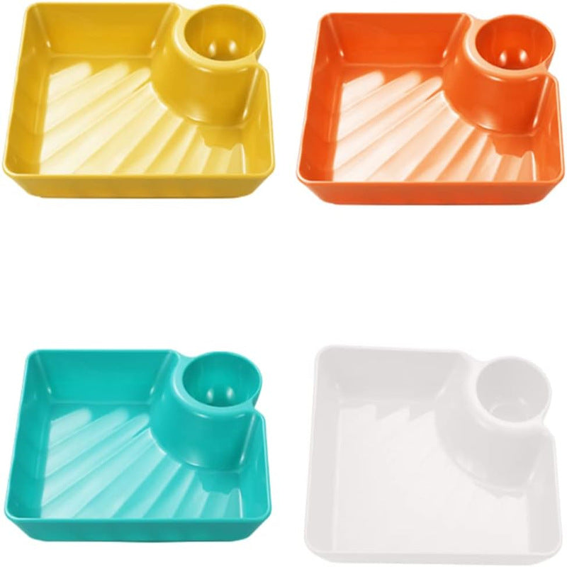 Chip and Dip Serving Platter Set