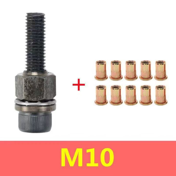 M3-M12 Rivet Nut Tool Kit, Easy Handheld Fastener Tool