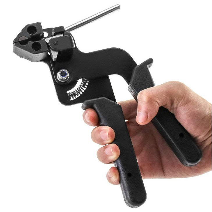 Stainless Steel Cable Tie Pliers, Self-Locking Bundling Tool