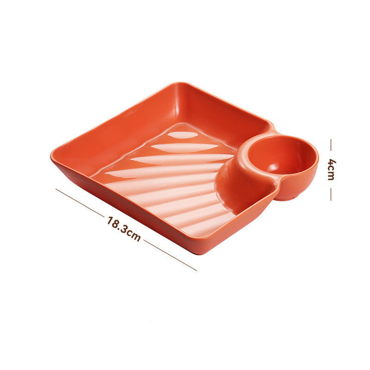 Chip and Dip Serving Platter Set