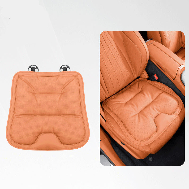 Skin-Friendly & Dirt-Repellent Leather Seat Cushions