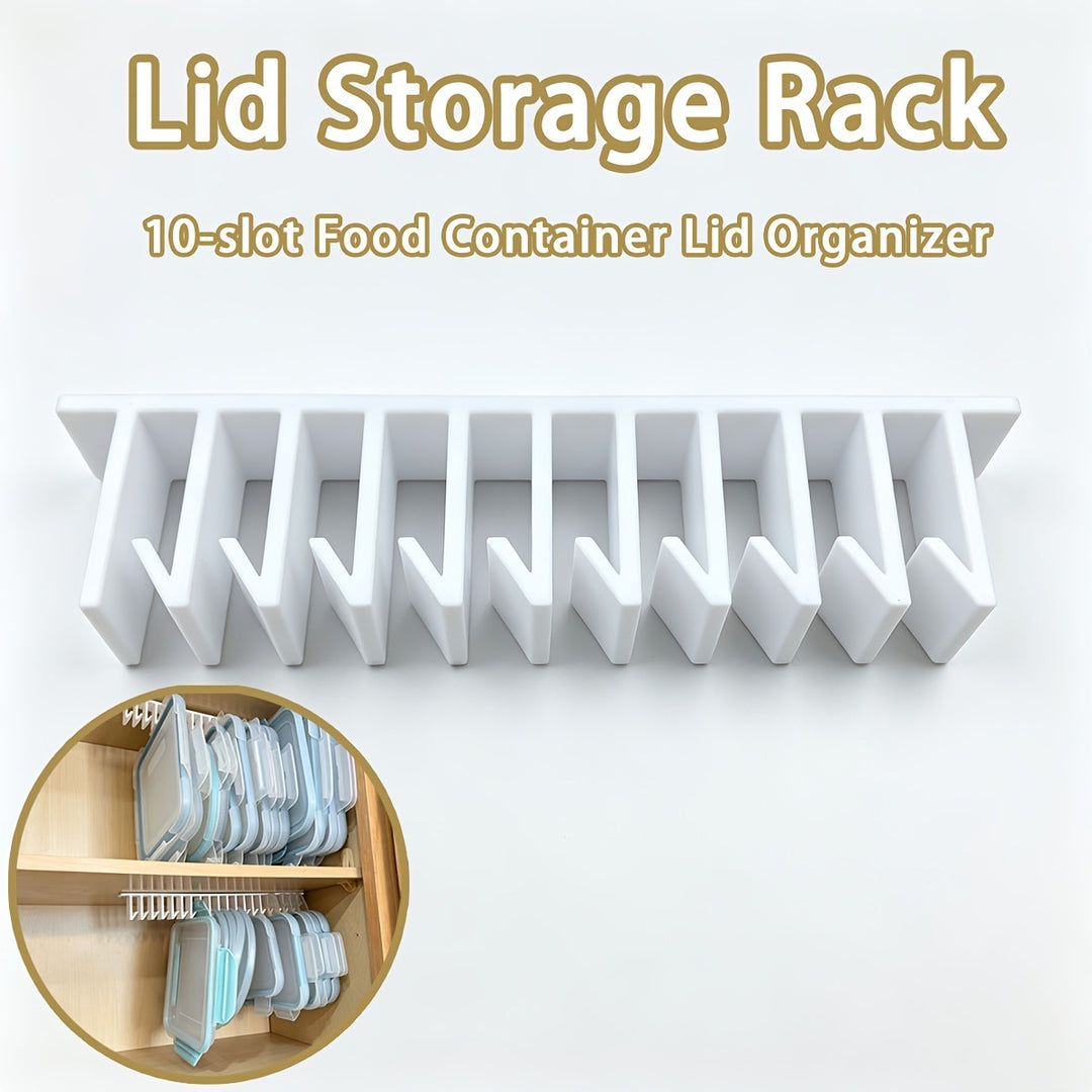 10-Slot Lid Organizer