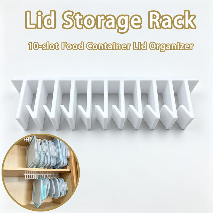 10-Slot Lid Organizer