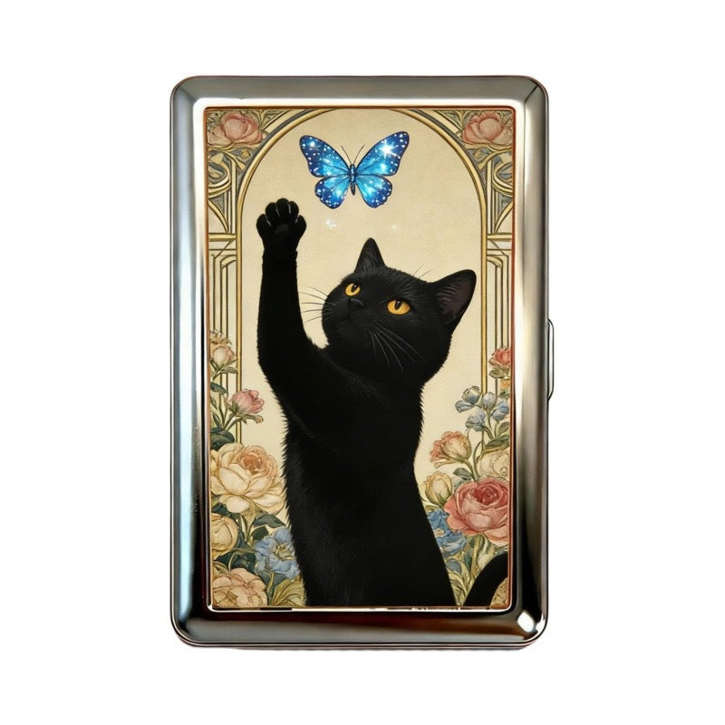 Moonlit Kiss Tin Cardholder Wallet