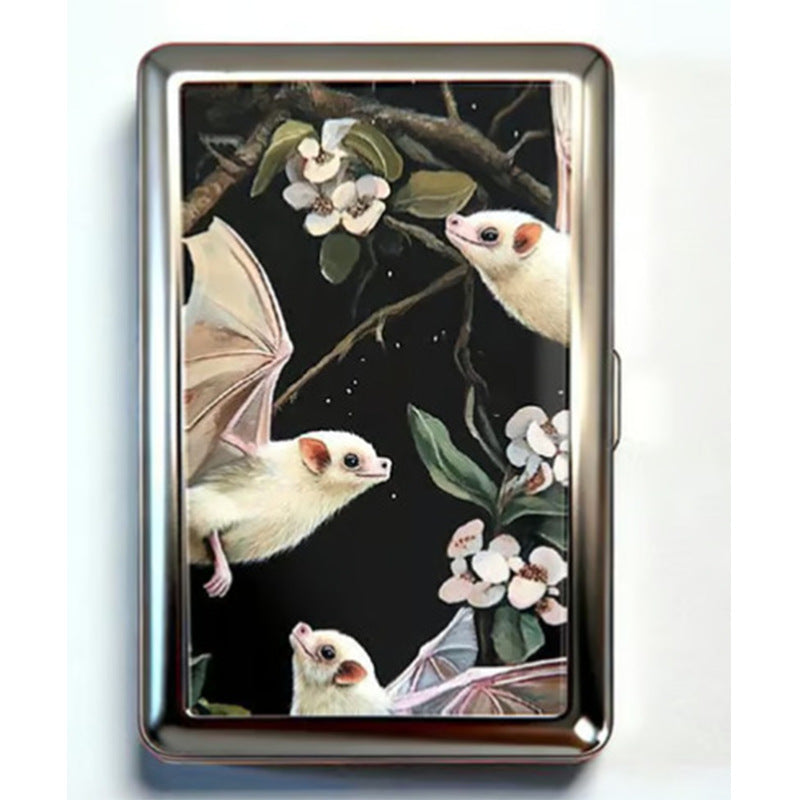 Moonlit Kiss Tin Cardholder Wallet