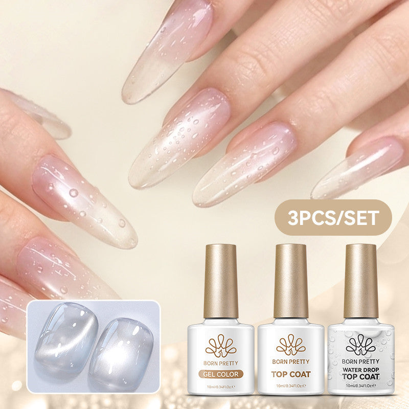Water Drop Top Coat & Cat Magnetic Gel