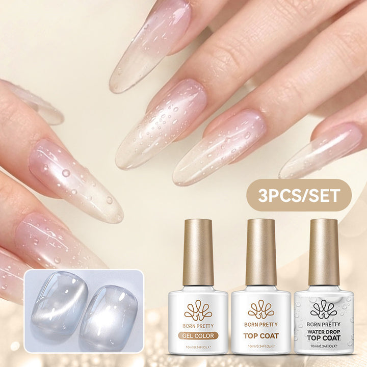 Water Drop Top Coat & Cat Magnetic Gel