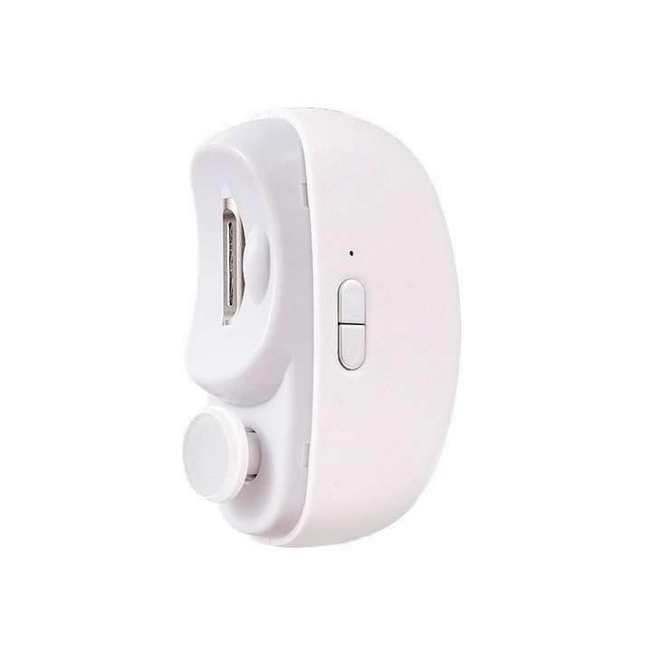 Electric Nail Clipper Grinding and Polishing with Light Automatic Nail Trimmer Rechargeable Nail Cutter