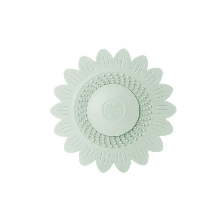 Sunflower Silicone Drain Cover, Hair Catcher & Odor Blocker