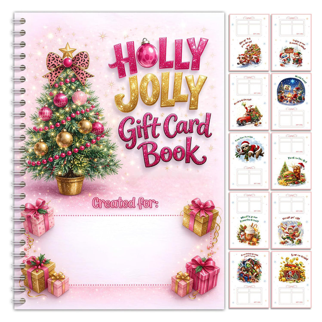 Christmas Gift Card Book