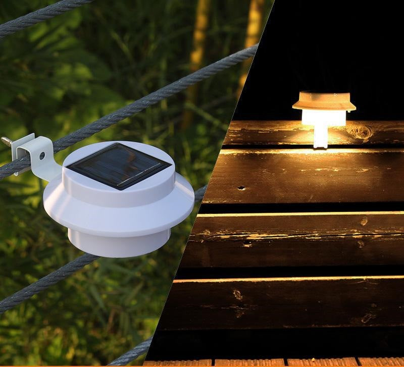 Solar LED Gutter Wall Light | Outdoor Accent
