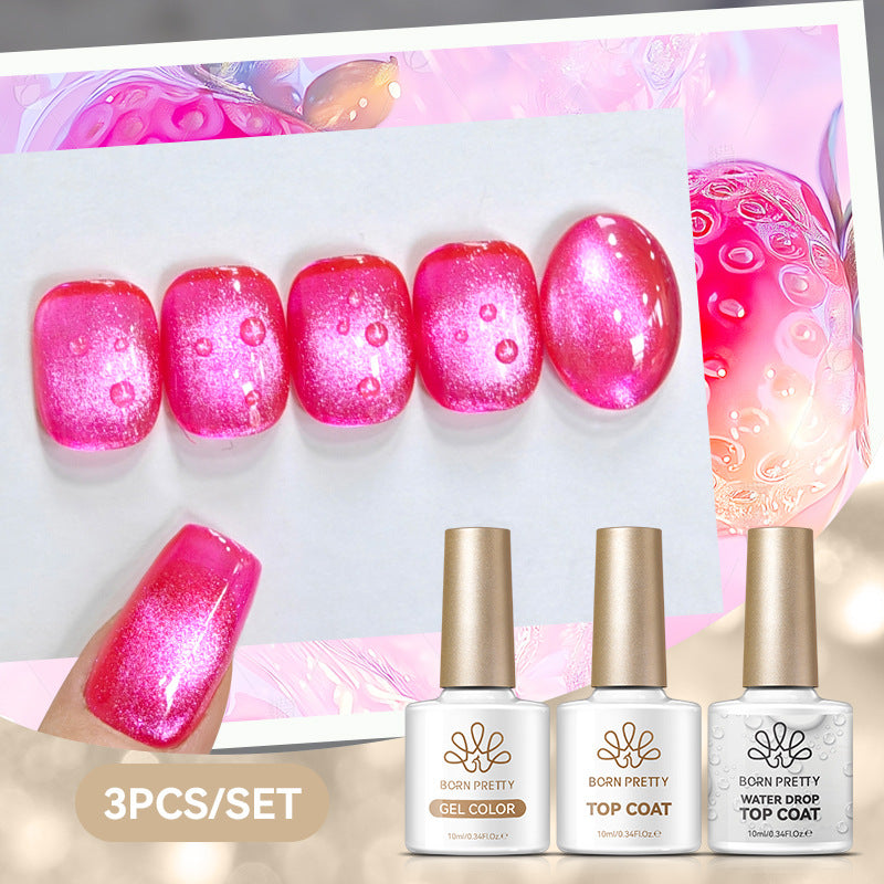 Water Drop Top Coat & Cat Magnetic Gel