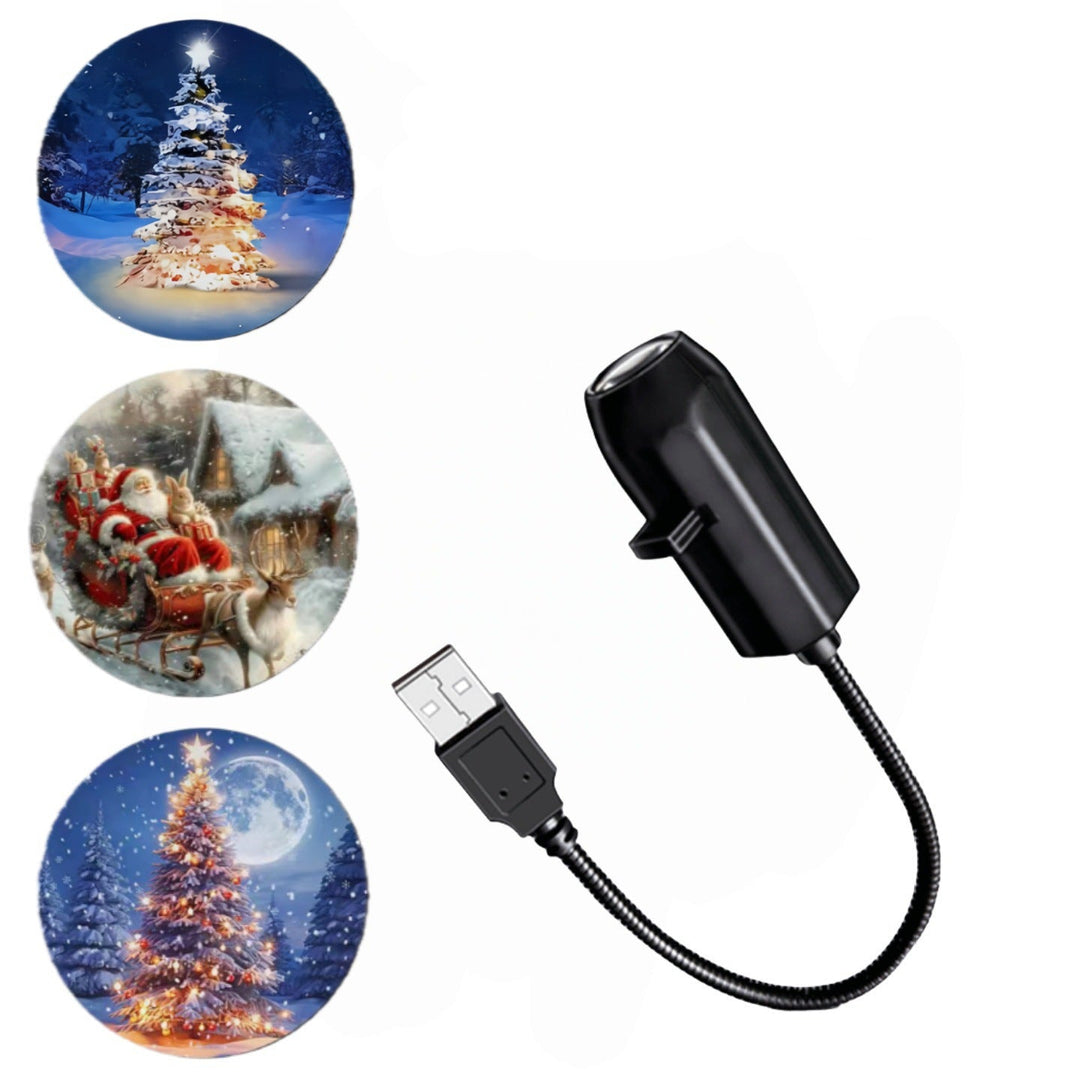 HD Christmas Projector – 6 or 10 Festive Scenes