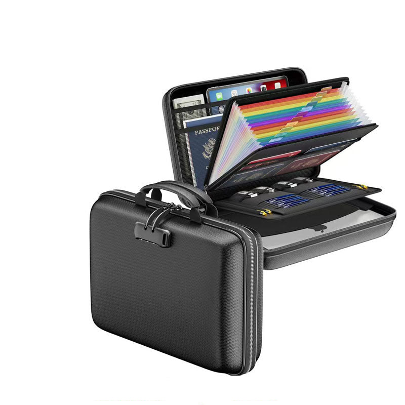 Waterproof Fireproof Accordion Document Storage Bag