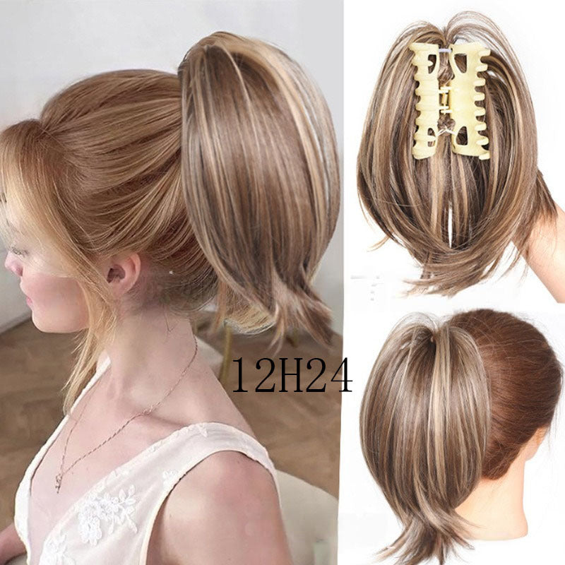 Short Clip-In Straight Ponytail Extension