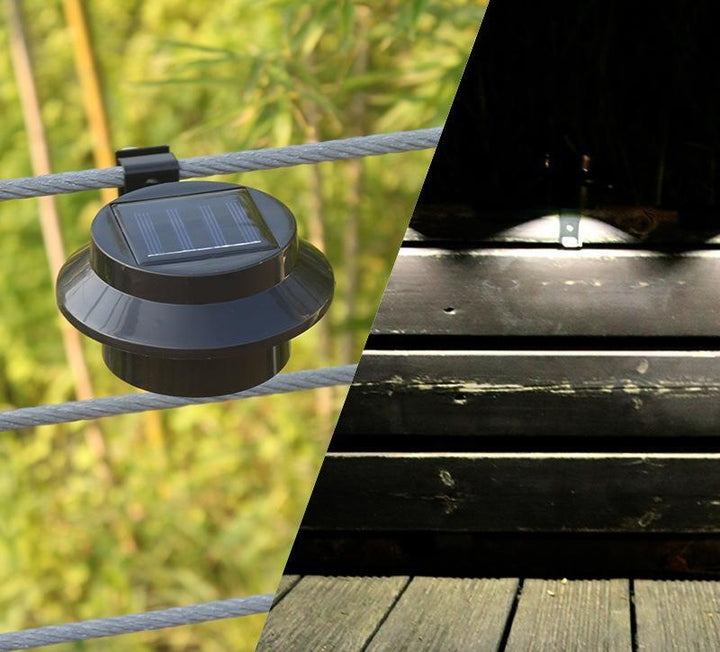 Solar LED Gutter Wall Light | Outdoor Accent
