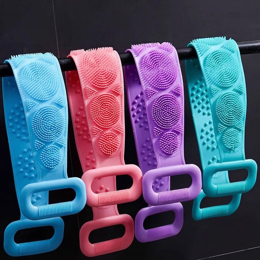 Reach-Anywhere Silicone Body Scrubber