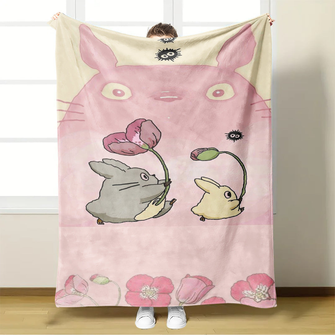 Anime Pattern Flannel Blanket