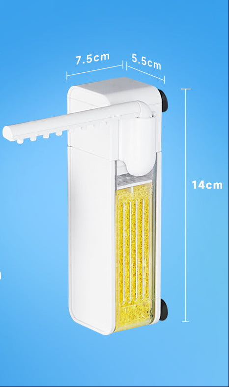 Multifunctional Mini Filter for Small Fish Tank