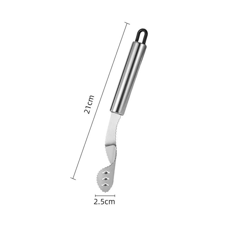 Pepper Corer, Kitchen Tool Set with Serrated Slice for Chili, Fruit, Vegetable