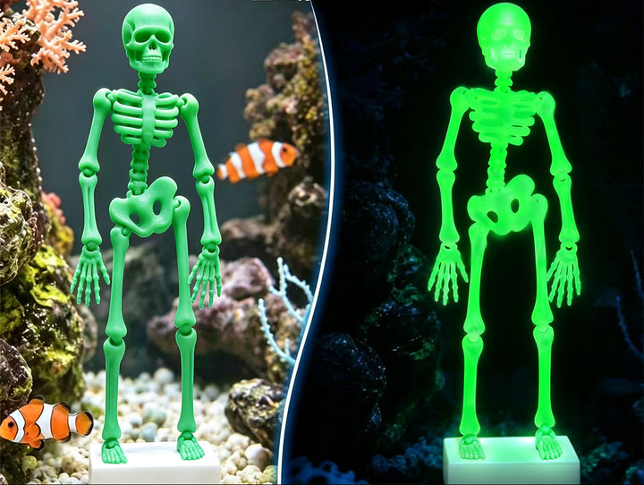 Dancing Skeleton Aquarium Bubbler