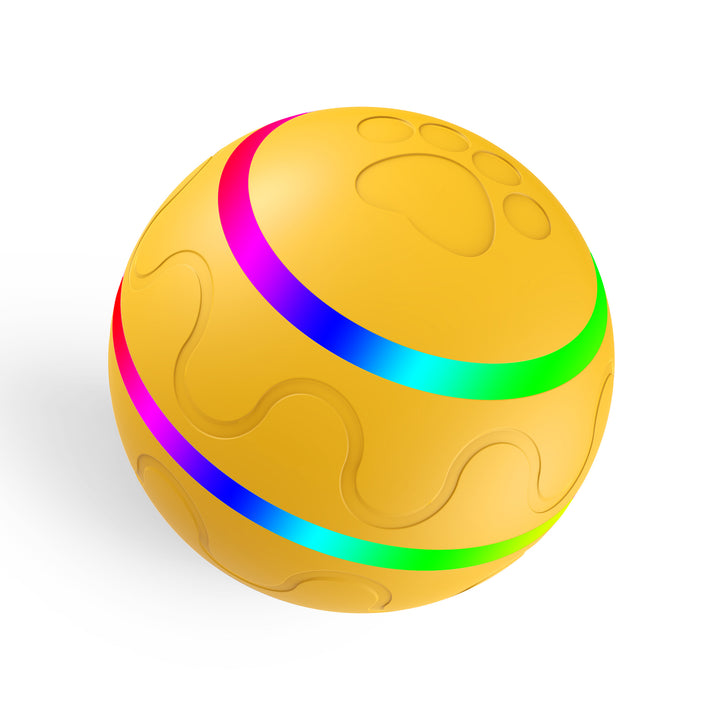Interactive Rolling Ball Cat Toy with Gravity Sensor