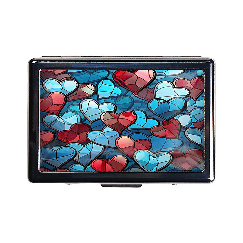 Moonlit Kiss Tin Cardholder Wallet