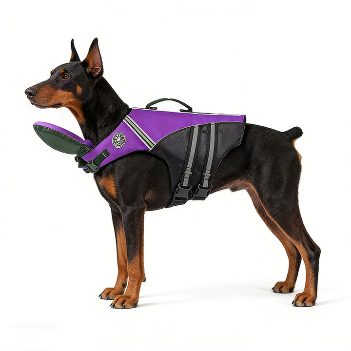 Dog Life Jacket With Chin Support