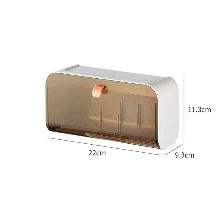 Magnetic Wall-Mounted Kitchen Storage Box, No-Drill