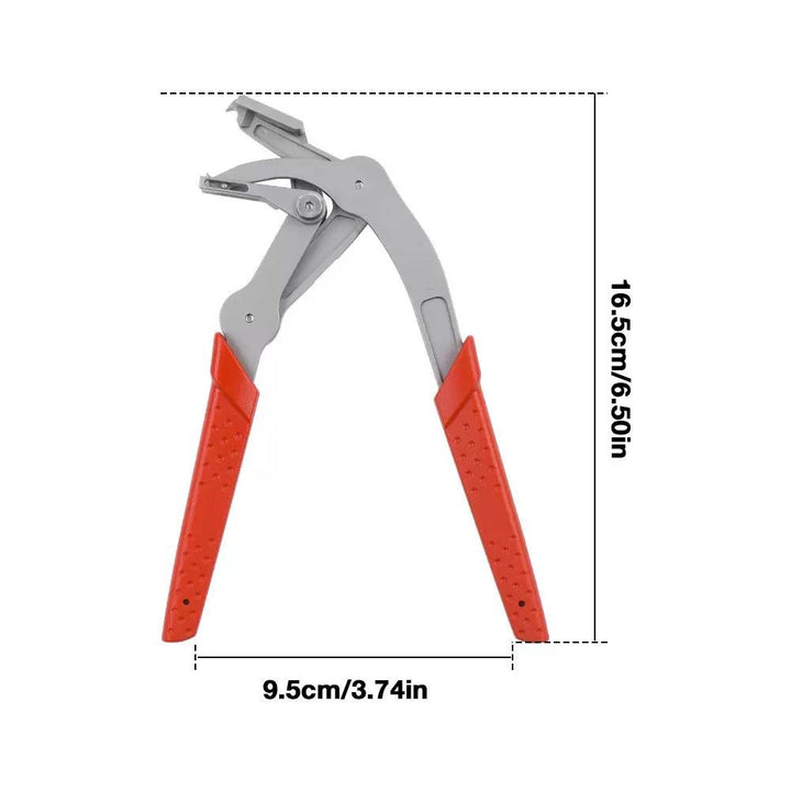 Car Clip Pliers & Trim Removal Tool, Spring-Loaded Fastener Rivet Remover for Auto Door Panels