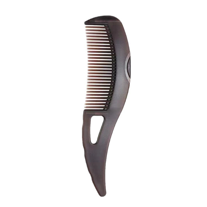 Self-Cleaning Dandruff Comb with Massage Handle & Hollow Teeth