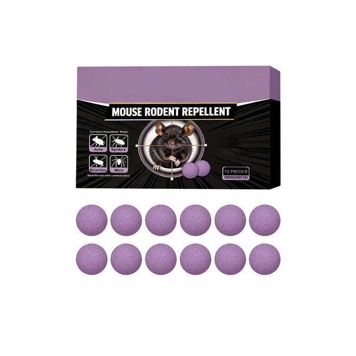 12-Pack Rodent Repellent Balls, Natural Pest Control