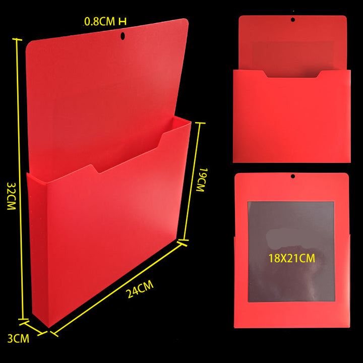 Magnetic Wall File Holder