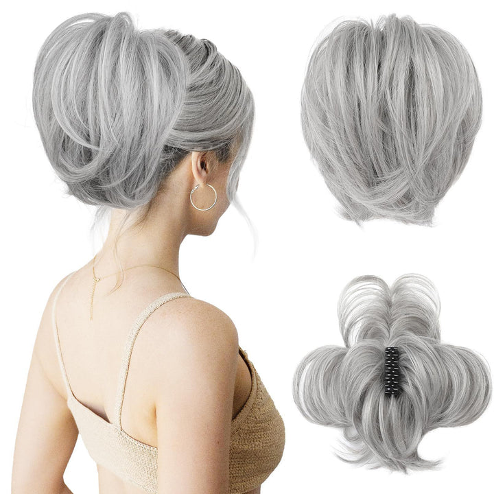 Short Clip-In Straight Ponytail Extension