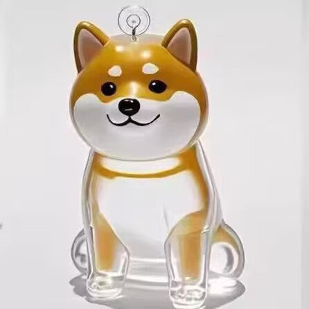 Memorial Fur Pendant in Dog Shape