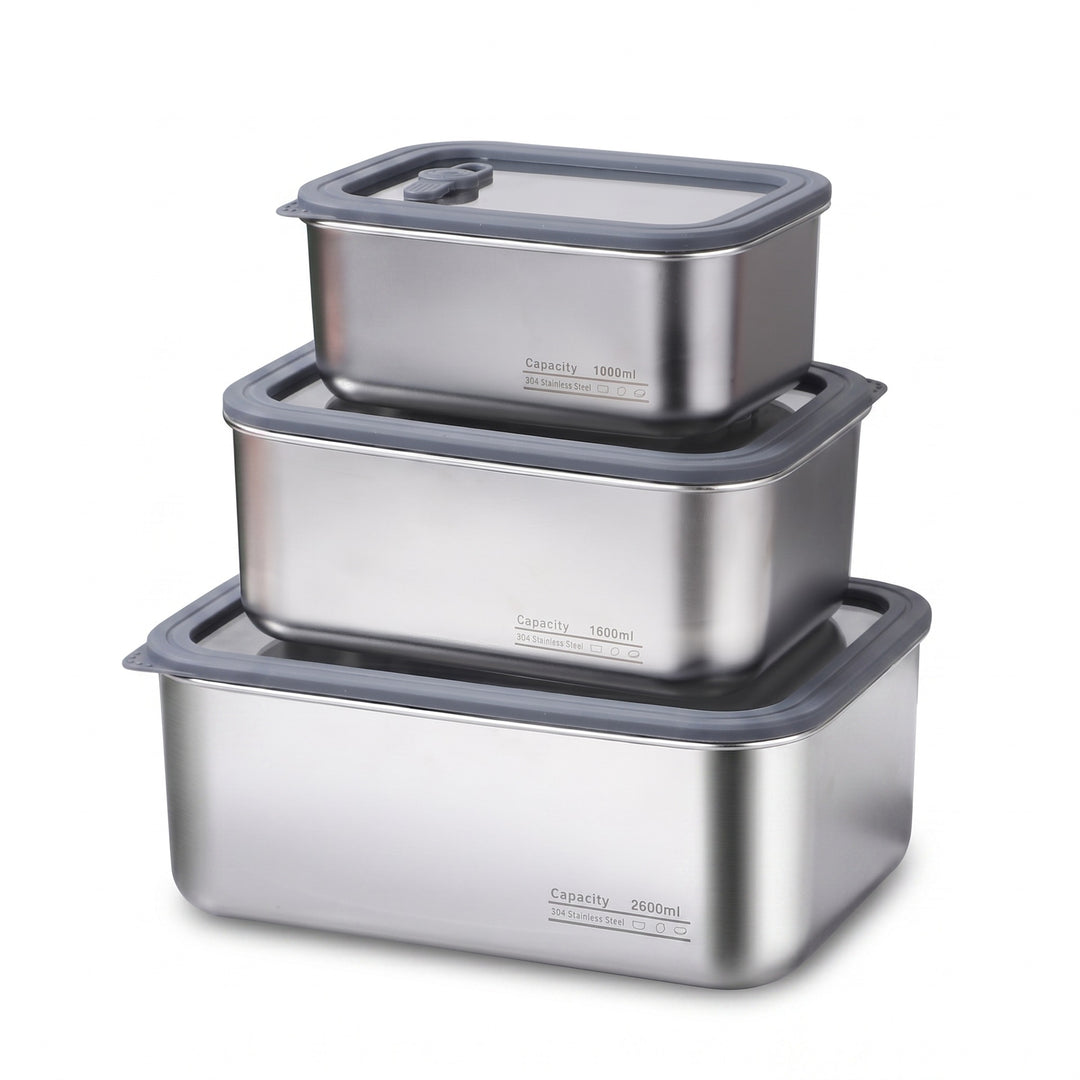 Stainless Steel Food Storage Containers