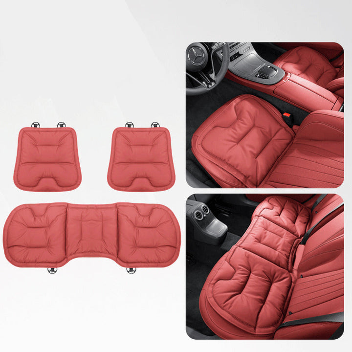 Skin-Friendly & Dirt-Repellent Leather Seat Cushions