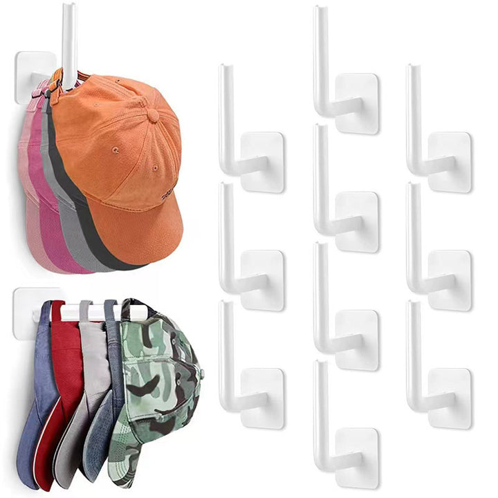 Wall Mounted Hat Rack, Baseball Cap Holder