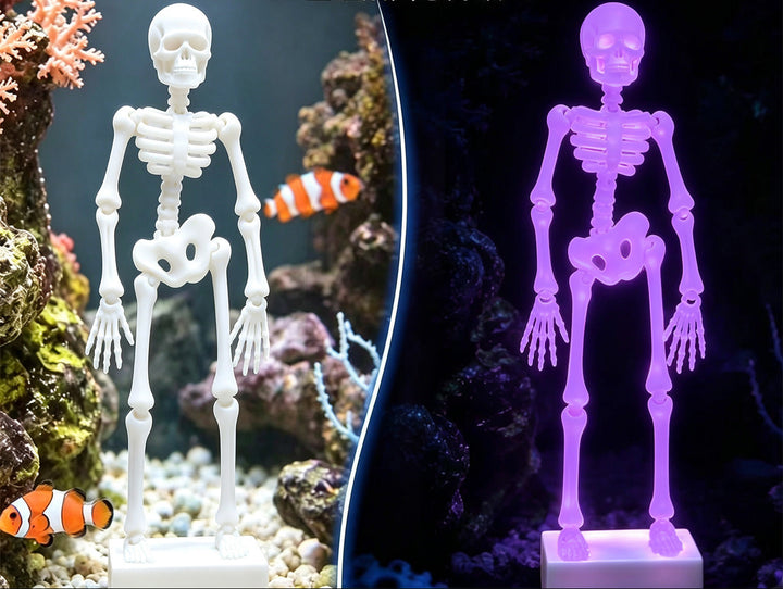 Dancing Skeleton Aquarium Bubbler