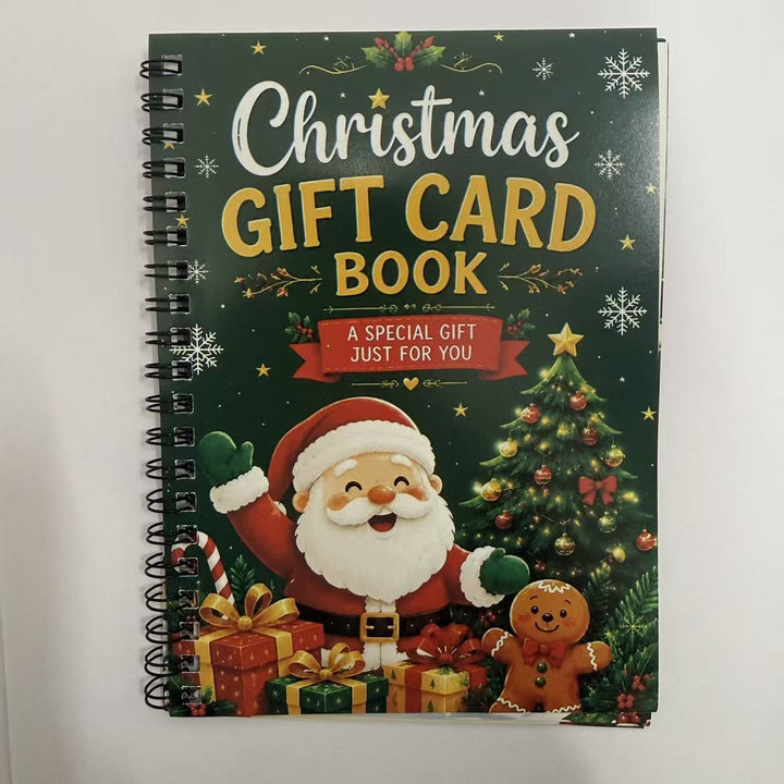 Christmas Gift Card Book