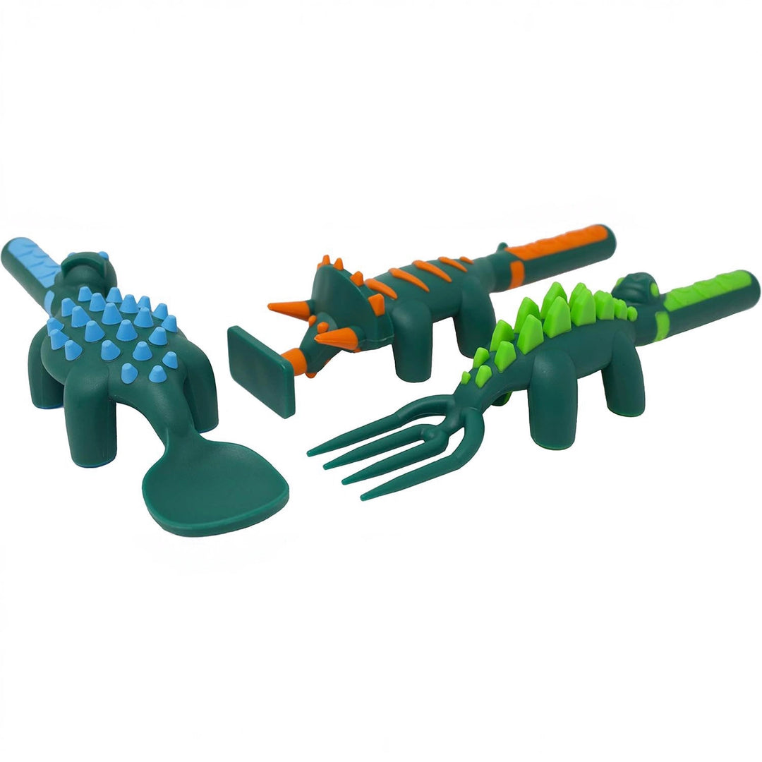 Dinosaur Plate & Utensil Set