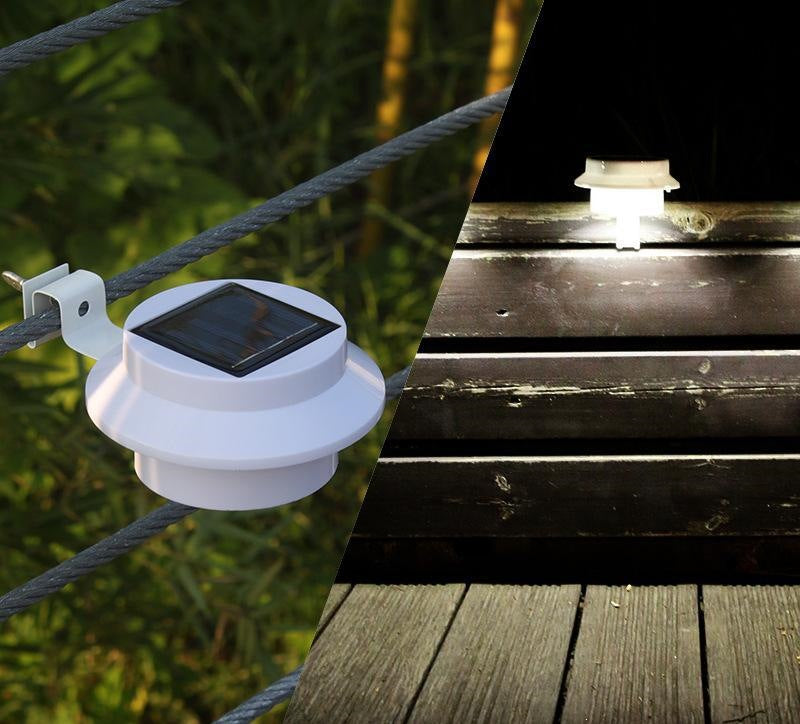 Solar LED Gutter Wall Light | Outdoor Accent