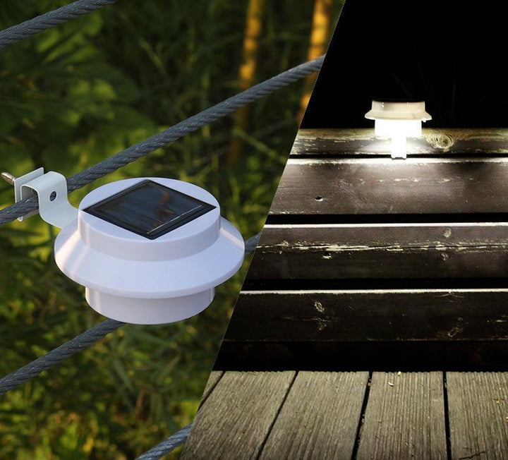 Solar LED Gutter Wall Light | Outdoor Accent
