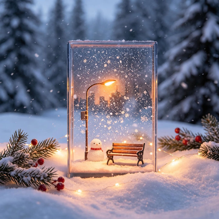 Snowfall Glow Lamp