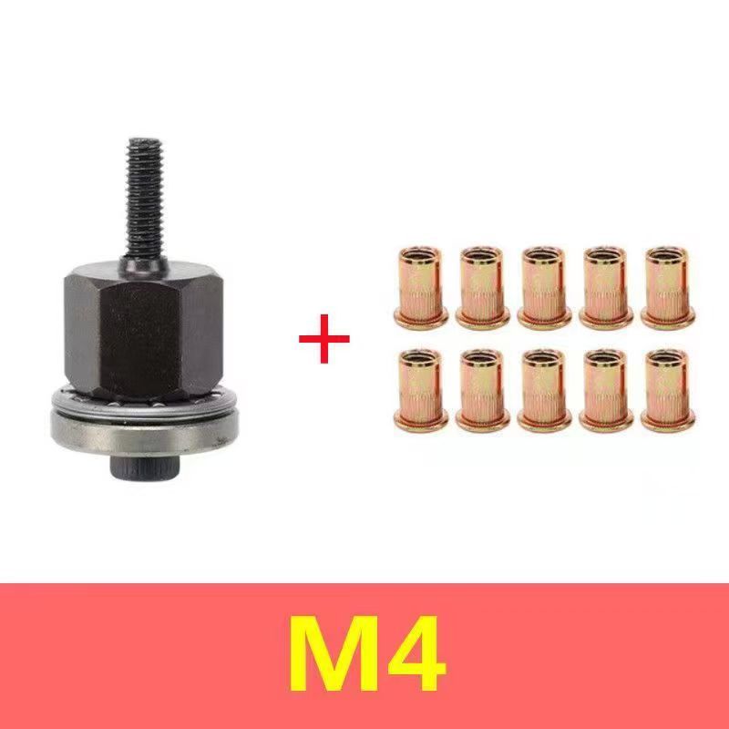 M3-M12 Rivet Nut Tool Kit, Easy Handheld Fastener Tool