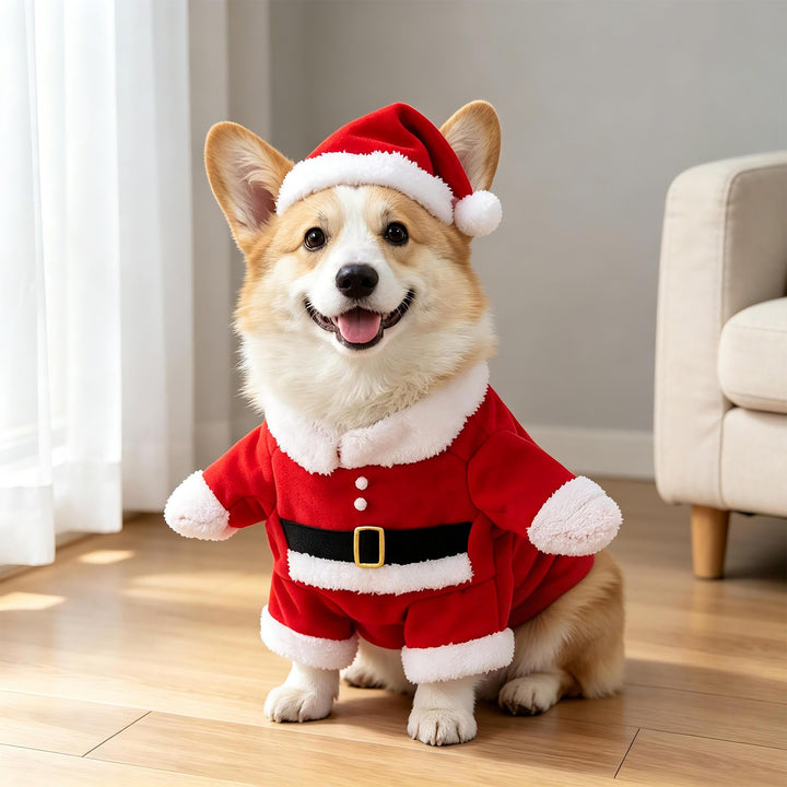 Cozy Christmas Pajamas for Small Dogs