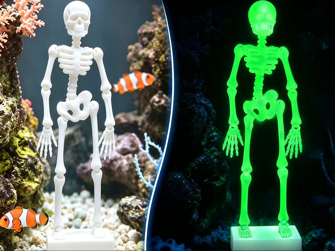 Dancing Skeleton Aquarium Bubbler