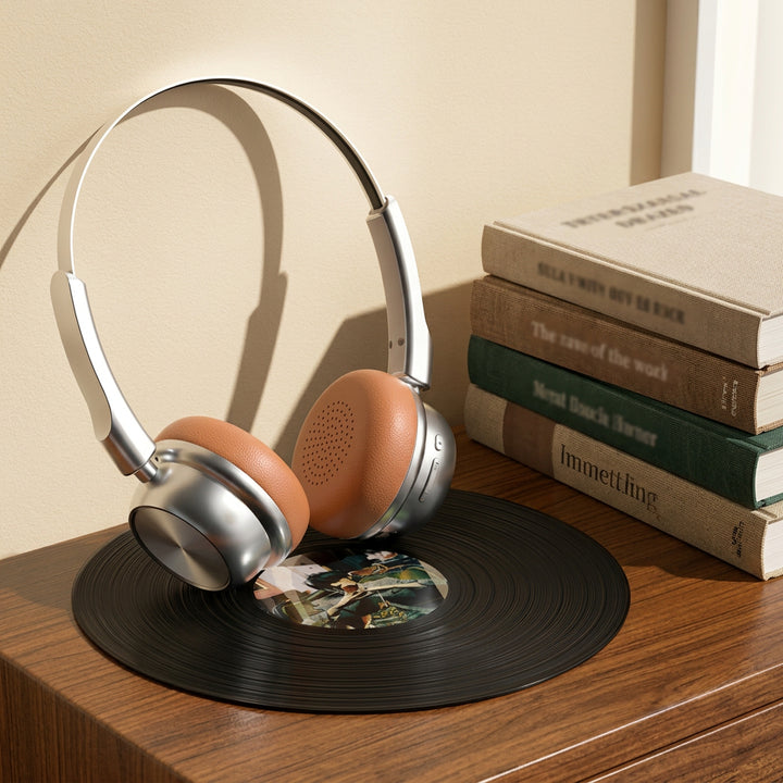 Retro On-Ear Bluetooth Headphones
