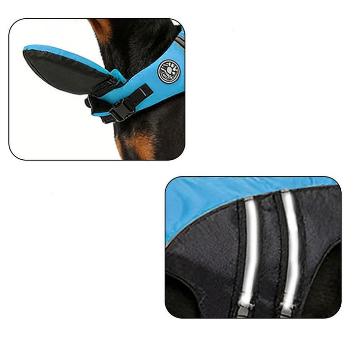 Dog Life Jacket With Chin Support