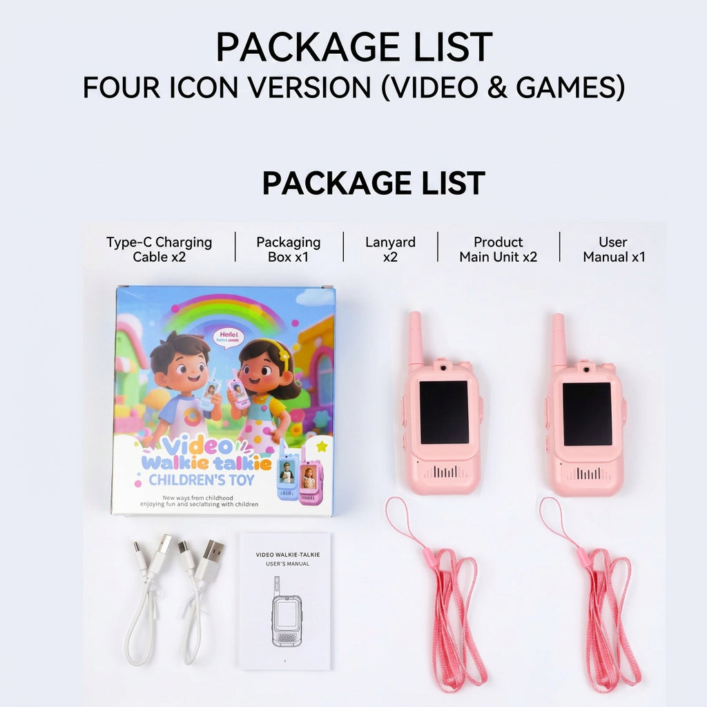 Video Walkie Talkies Toy for Kids